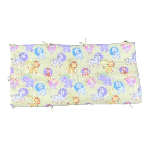 Precious Moment's Sam B Lamb Bunny Monkey Lion Baby Animals Quilt Blanket 36X41 - Picture 3 of 16
