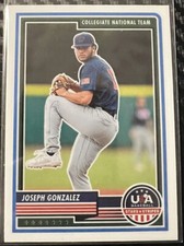 2023 Stars & Stripes Base #68 Joseph Gonzalez - USA Baseball Collegiate National