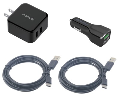 For Samsung Galaxy S24/Ultra/Plus - USB Cable Fast Home Car Charger Type-C 6ft