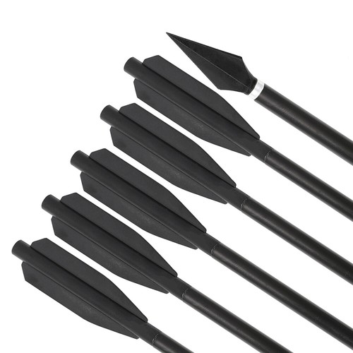 Mini flechas de aluminio de 6,7" pernos de arco de tiro con arco punta de flecha atornillable tiro caza - Imagen 10 de 15