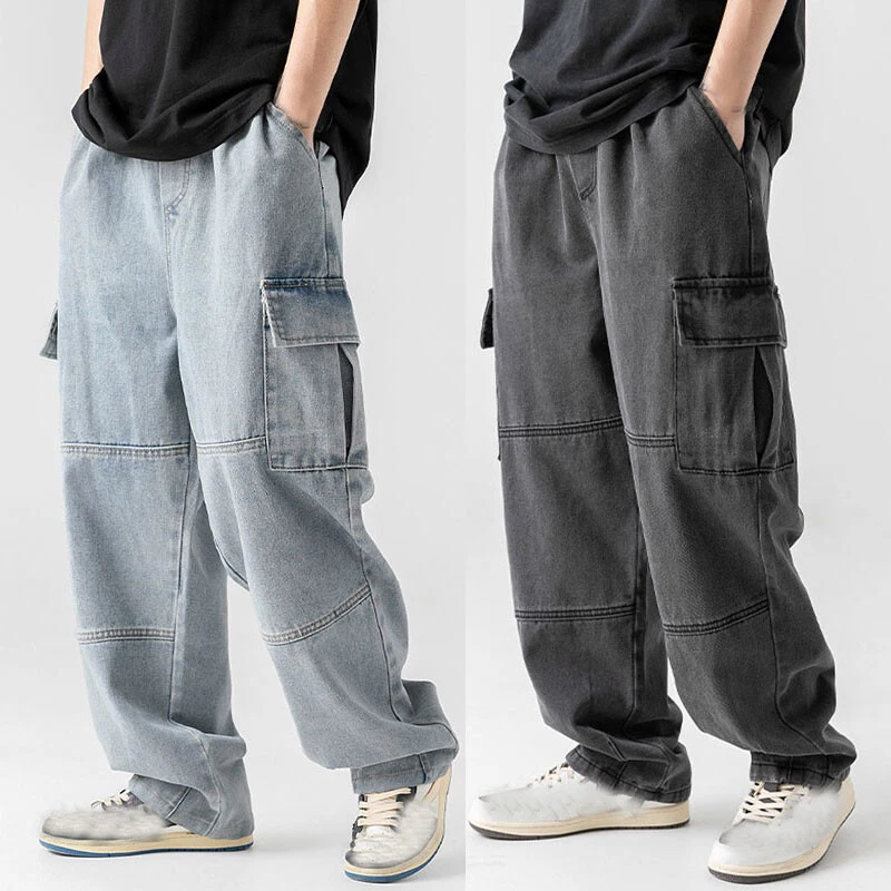 Retro essential cargo jeans clearance
