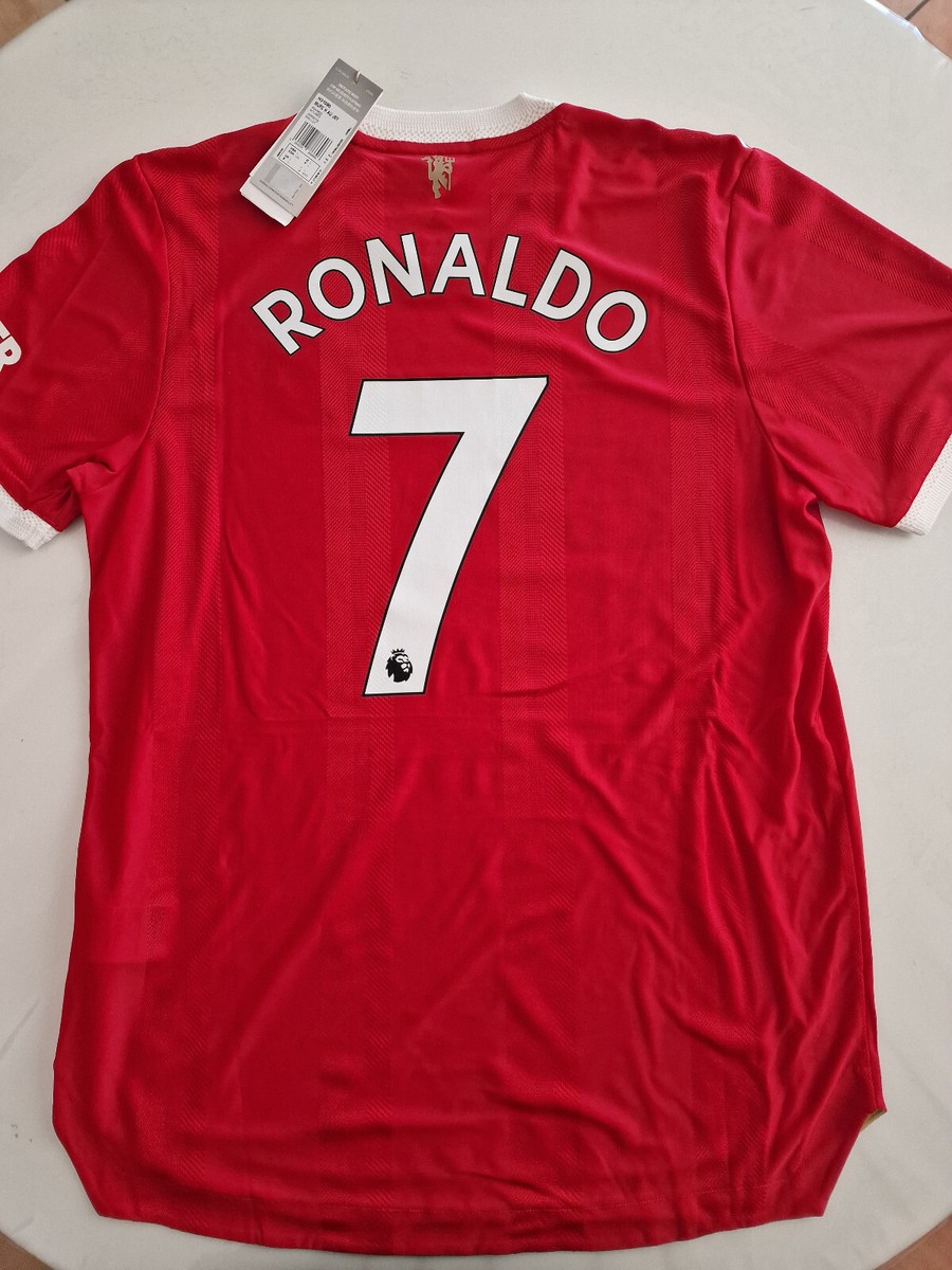 Adidas Manchester United Home Shirt Cristiano Ronaldo 7 L