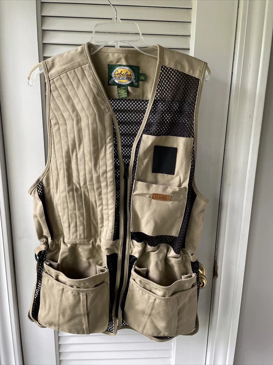 Cabelas womens fishing vest XL NWOT