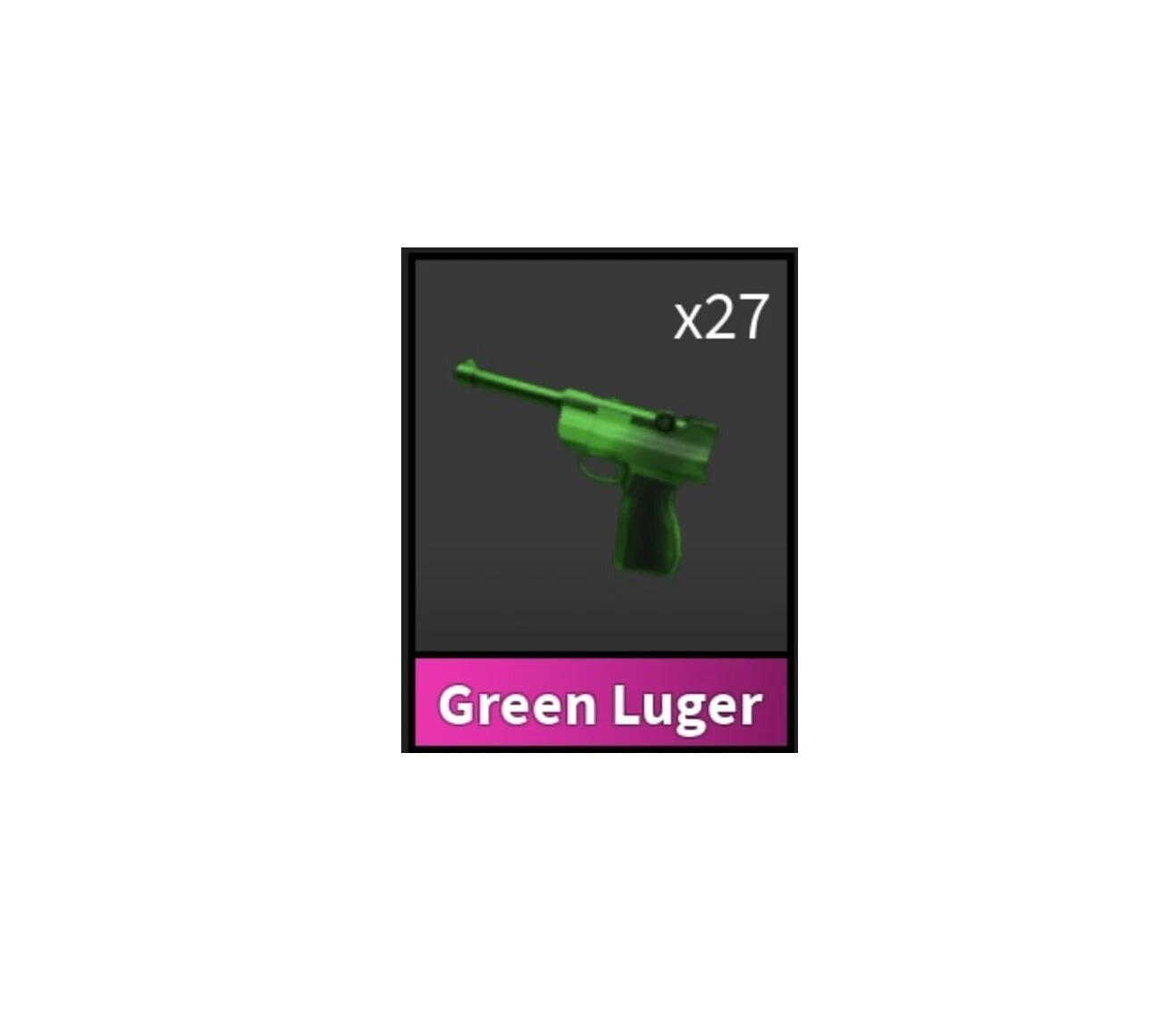 green luger