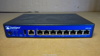Juniper SRX-100 SRX100H2 Secure Services Gateway VPN Firewall NO PSU & EARS