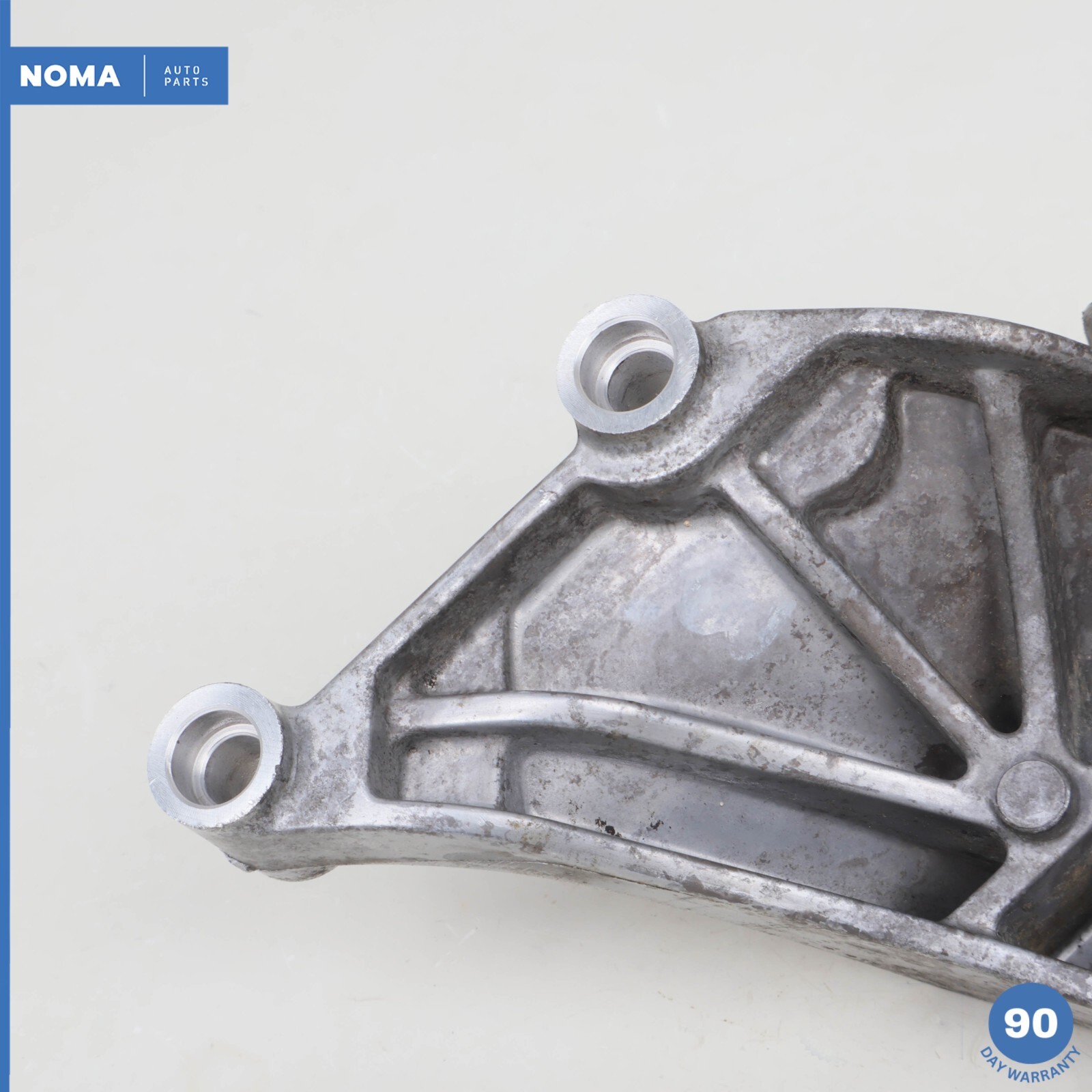 2014 Jaguar X152 F-Type Engine Lower Belt Idler Pulley Bracket w/ Pulley OEM 68k