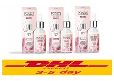 3x 30g Pond's Bright Beauty 3D Glow Power Serum Gluta Hya Whitening Face Radiant