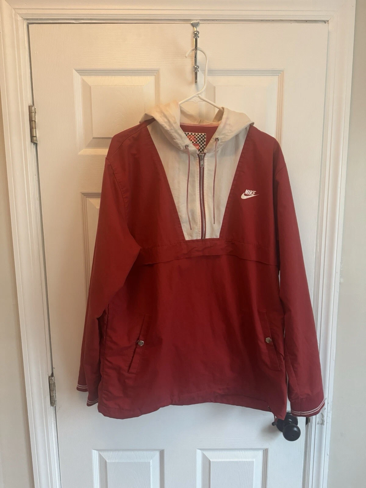Veste pull Supreme X Nike SB rouge anorak célèbre dans le monde entier taille XL 2009
