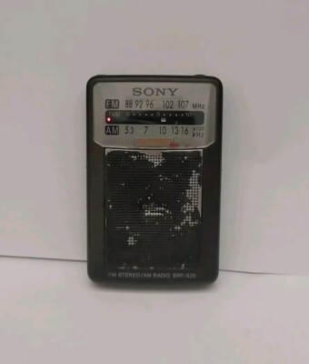Sony ICF-P26 Handfunkgerät AM/FM - Schwarz - Funktionstüchtig Gebraucht Vintage