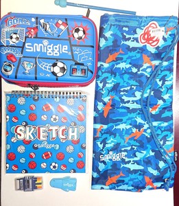 smiggle pe bag