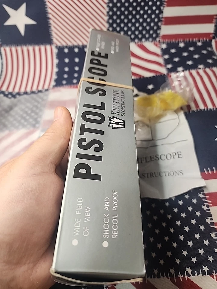 ARMAS DEPORTIVAS KEYSTONE 2X20 MATE EER PISTOLA MIRA TELESCÓPICA CON TAPAS Foto 2 de 4