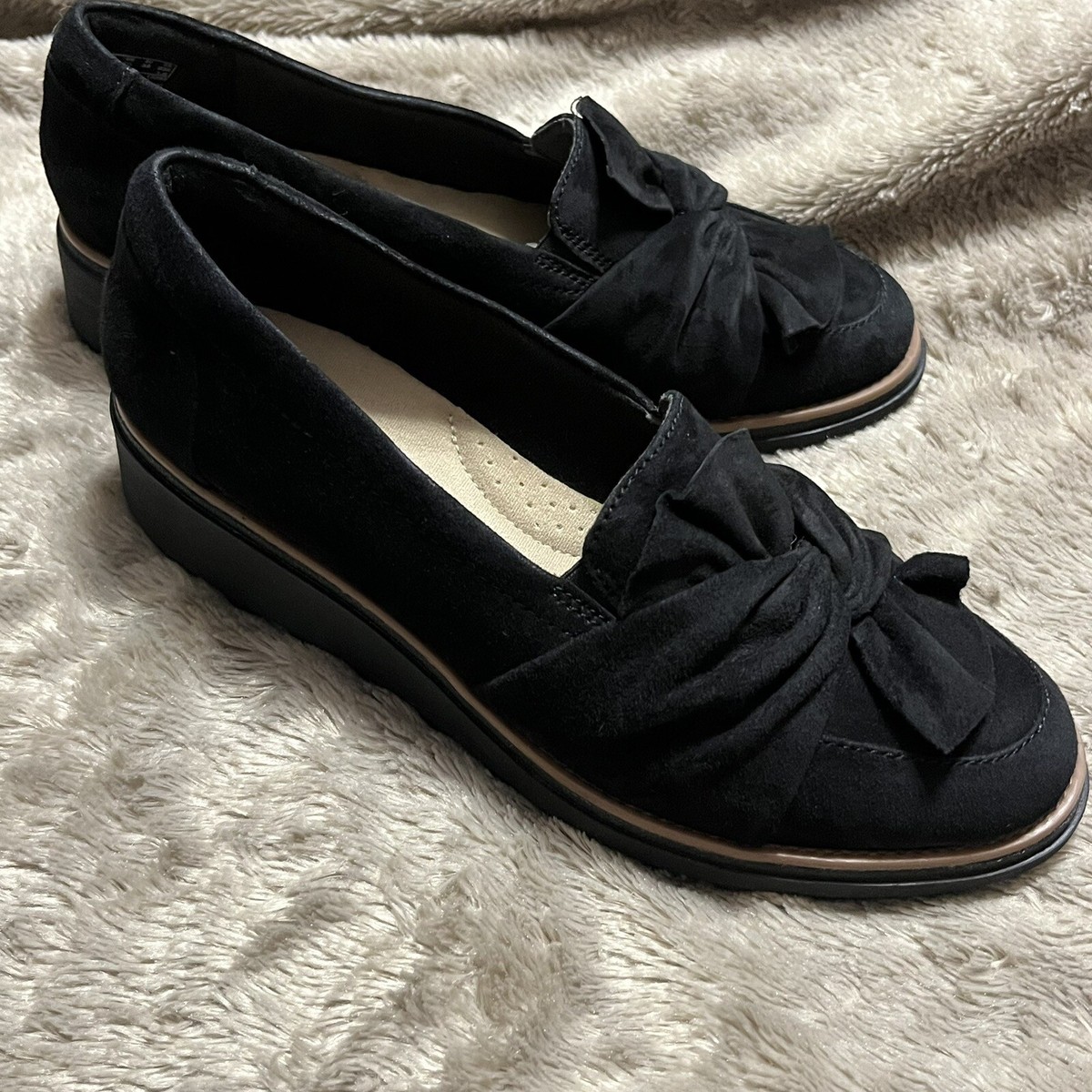 Clarks Sharon Dasher Black Suede Clarks Sharon Dasher Sales