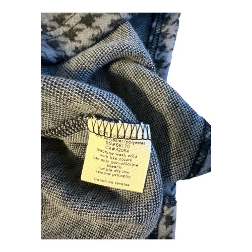 Gray Black Urban Outfitters Silence + Noise Houndstooth Dress Punk Rock Y2K Sz S - Picture 8 of 8