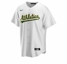 Nike MLB Oakland Athletics Khris Davis Authentic Baseball Jersey Sz M T770-FZWH