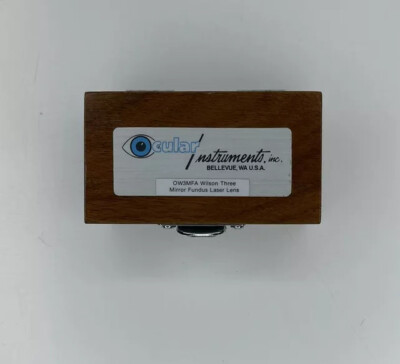 Ocular Instruments 3 Mirror Fundas Laser Lens OW3MFA