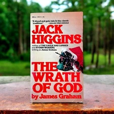 1978 The Wrath of God by Jack Higgins Dell (18824) Publishing Paperback