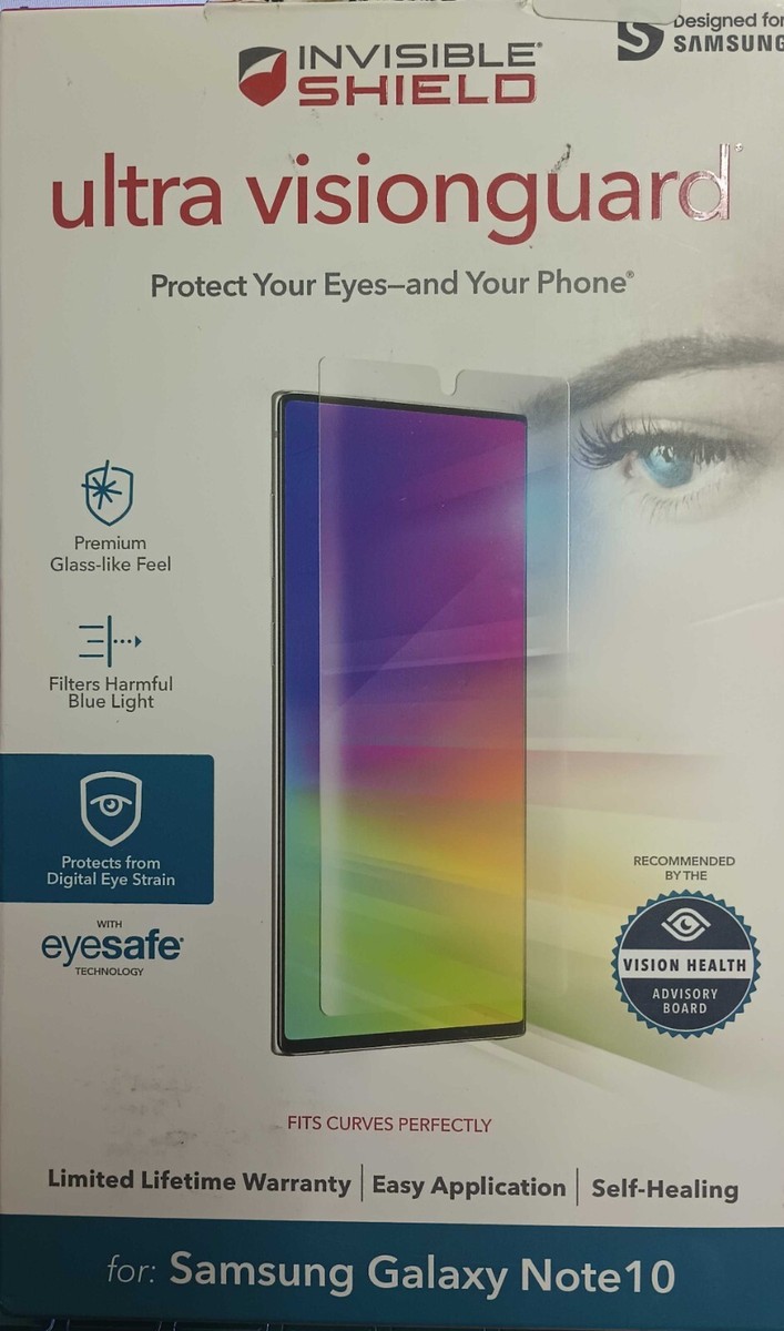 Lot of ZAGG Invisible Shield Ultra Vision Guard Film For Samsung