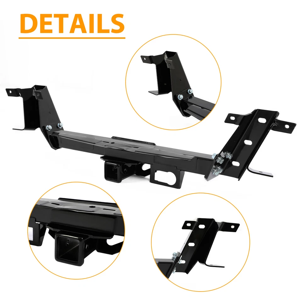 Refuerzo de parachoques trasero para Ford F-150 2009-2014 con remolque de enganche de remolque clase 3 Foto 3 de 4