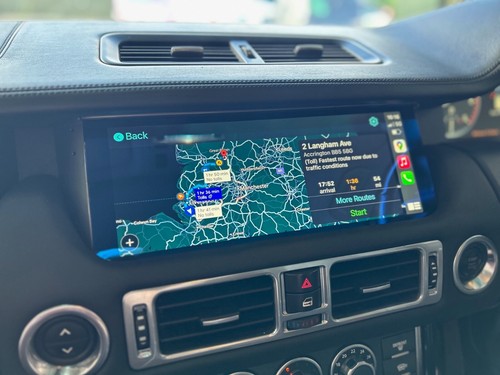 RANGE ROVER VOGUE L322 AUTOBIOGRAPHY HSE 2002-12 12.3" GPS ANDROID 14.0 WIFI 4G - Picture 8 of 9