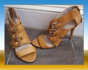 michael kors cognac sandals