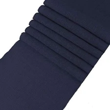 Pack of 10 Wedding 12 x 108 inch Burlap Table Runner Natural Jute Country