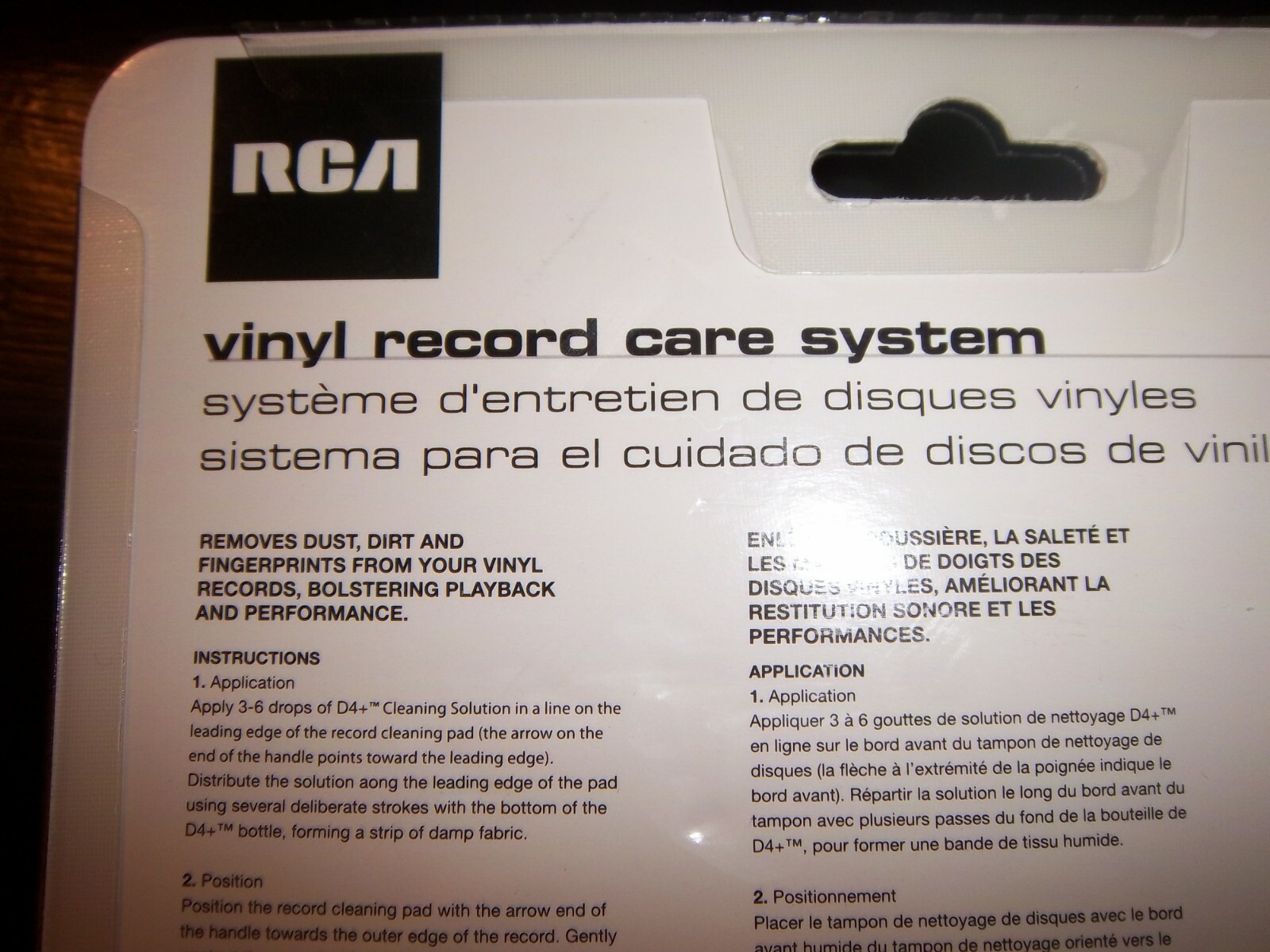 RCA Vinyl Record Care System Cleaner Sealed LPs, Album,Vinyl  Record Cleaner.