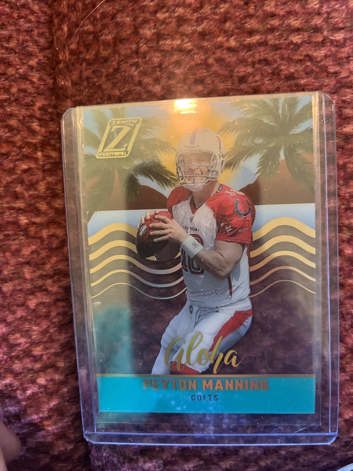 2022 Panini Zenith Peyton Manning Aloha