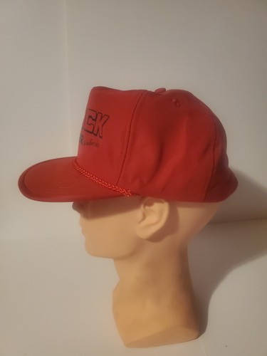Vtg STOCK LUMBER Trucker Snapback Hat Cap *1FB - Picture 2 of 5