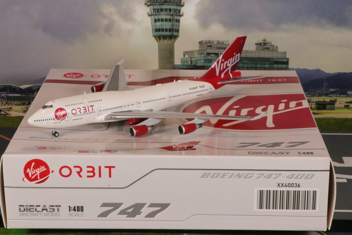 1:400 Virgin Orbit B 747 - JC Wings | eBay