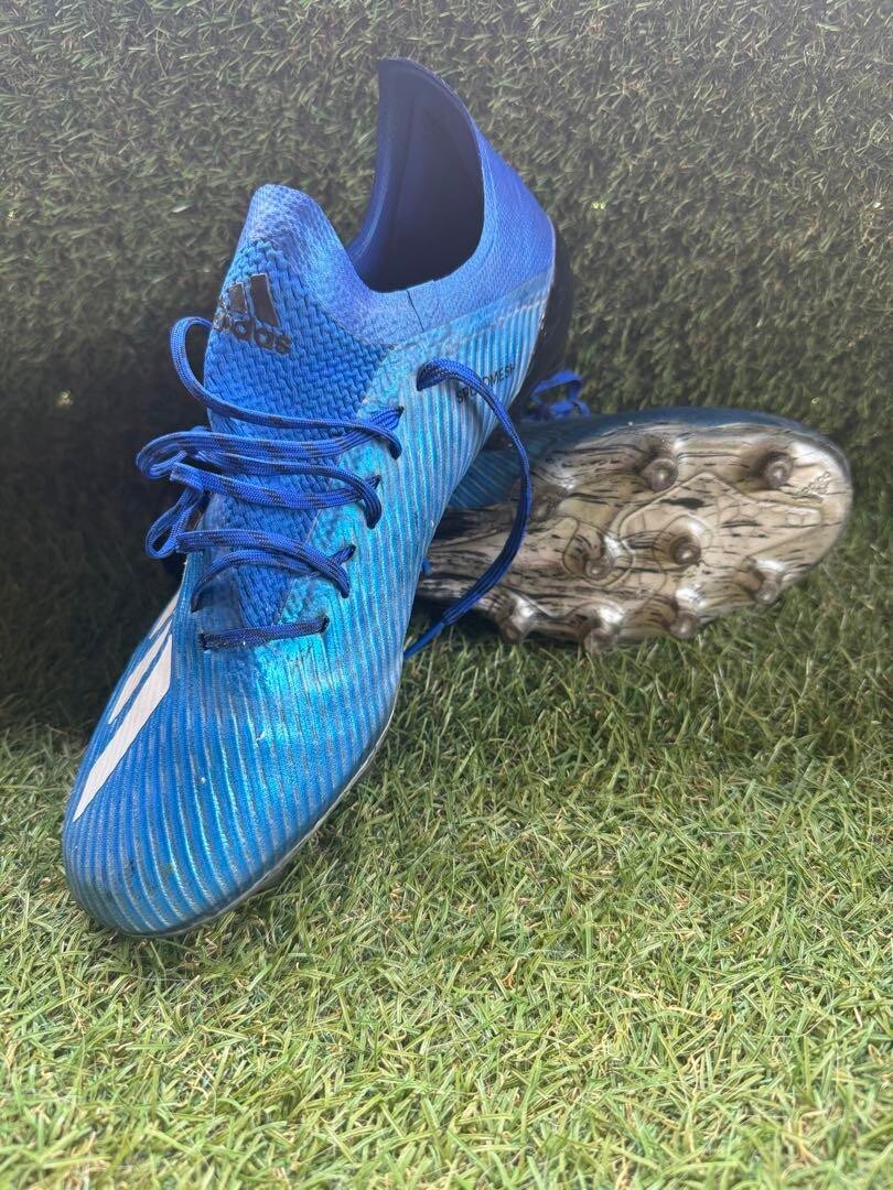 adidas x 19.1 FG Blue/White Soccer Football Shoes US8.5 UK8 adidas x 19.1 FG Blue/White Soccer Football Shoes US8.5 UK8