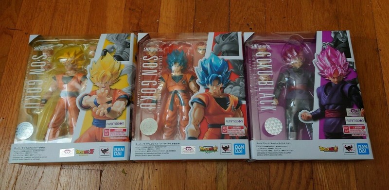 Figuarts Dragonball SSGSS SUPER SAIYAN God Rose FULL POWER SON Goku Black New