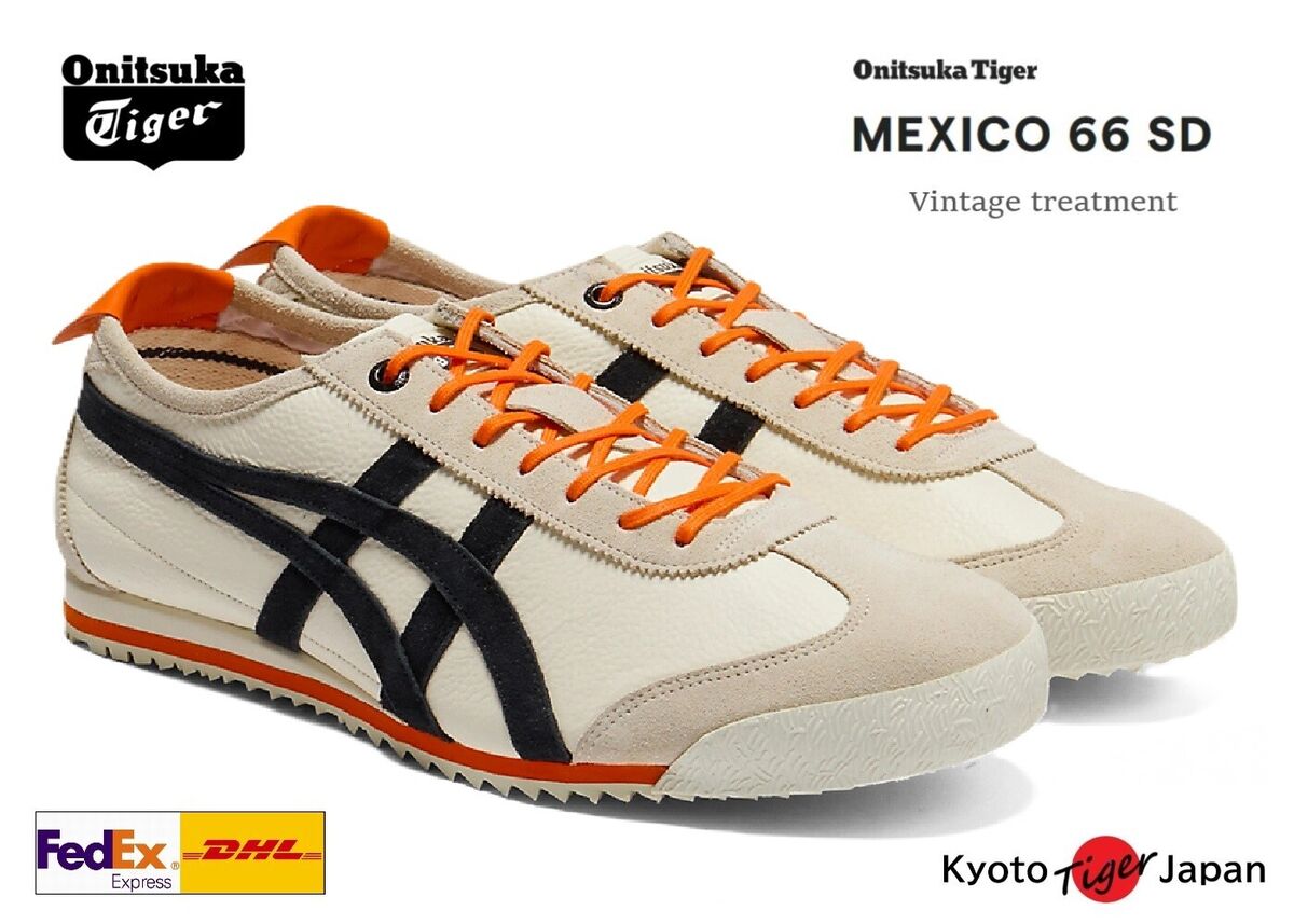 Onitsuka Tiger MEXICO 66 SD (CREAM/BLACK) Unisex 1183C015 Onitsuka Tiger MEXICO 66 SD (CREAM/BLACK) Unisex 1183C015