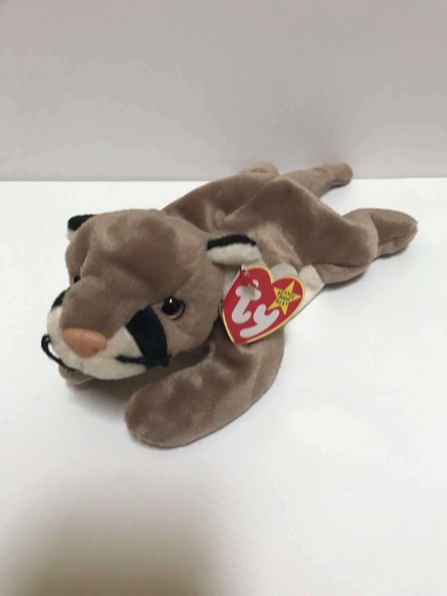 Ty Beanie Baby, Canyon The Mountain Lion, 1998, New With Tag