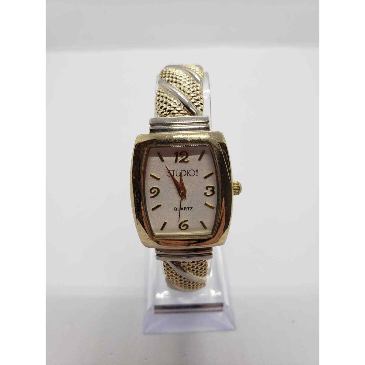 Studio Time Women's gold watch. Bangle band. STD9511, 318, PC21 | eBay