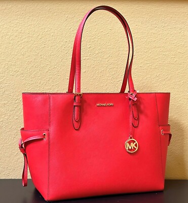 MICHAEL KORS GILLY LARGE DRAWSTRING TRAVEL TOTE SHOULDER BAG DARK
