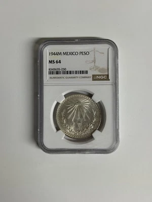 1 Peso 1944 Year Silver Mexican Coins (1905-Now) for sale | eBay