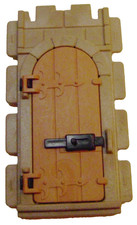 Playmobil 3666 Piezas Castillo PUERTA DE PARED CON CERRADURA Reyes Caballeros Medievales Vintage