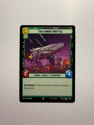 Taylander Shuttle 115/264 SWU Secrets of Power