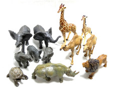 PAPO LOT 12 ANIMAUX SAUVAGES