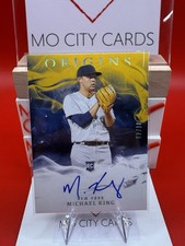 2020 Panini Origins Signatures Michael King On-Card Gold Auto 02/10 Rookie RC