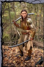 Larp-Waffe - Gebogenes Elfenschwert - Waldl&auml;ufer  Epic Armoury
