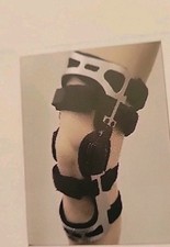 ISO Preferred Left OA Dual Upright ROM Hinge Knee Brace ISO-KN221L Large