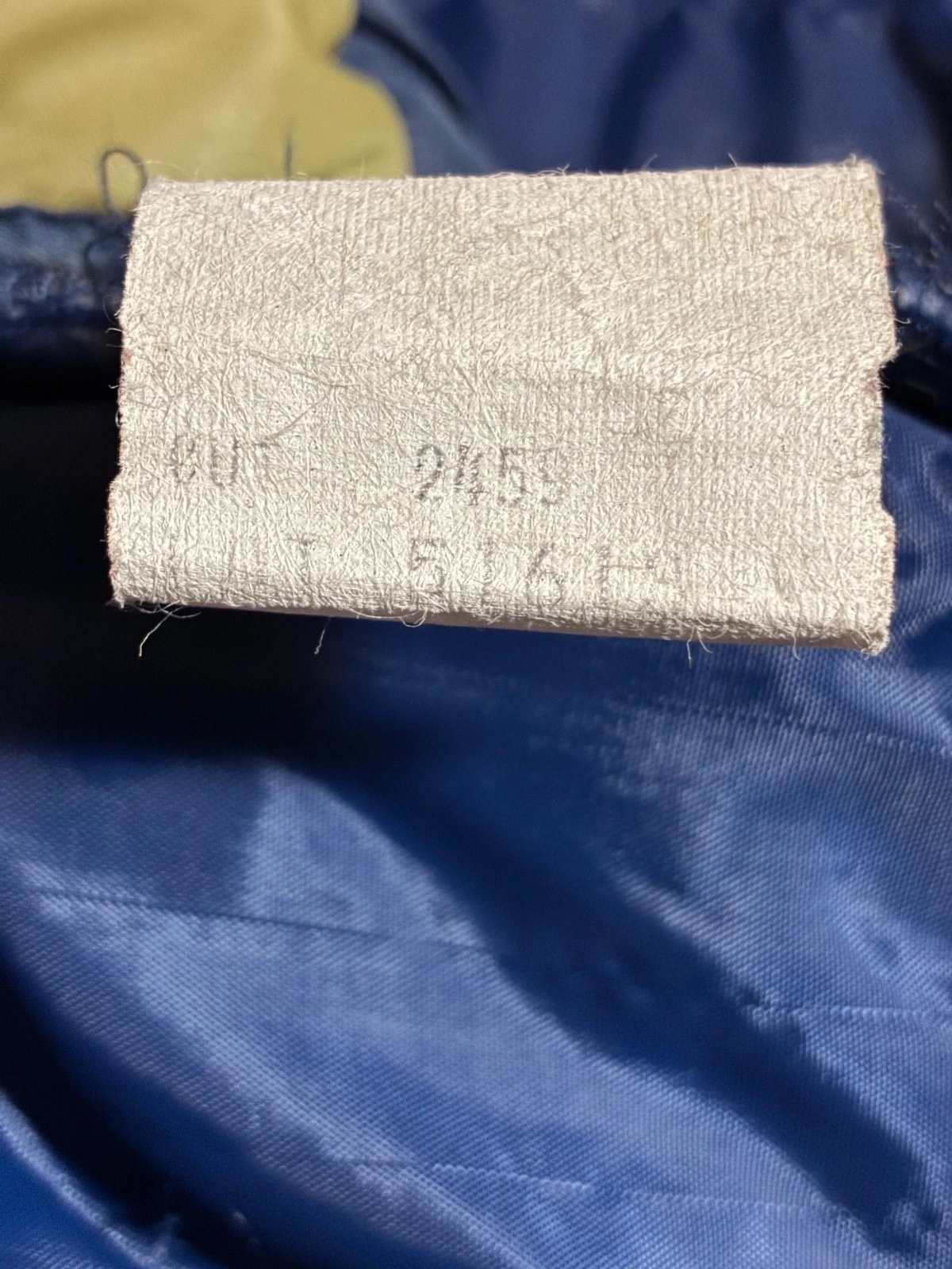 Vintage Sears Western Vest Puffer Snap Front Ski Blue Tan Snap XL - product detail image 11