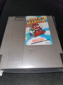 Super Mario Bros. 2 (Nintendo NES, 1988) Authentic Cartridge Tested