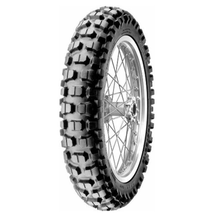 Motorcycle Knobbly Tyre Pirelli MT21 Rallycross 120/90 -18 65R TT Rear