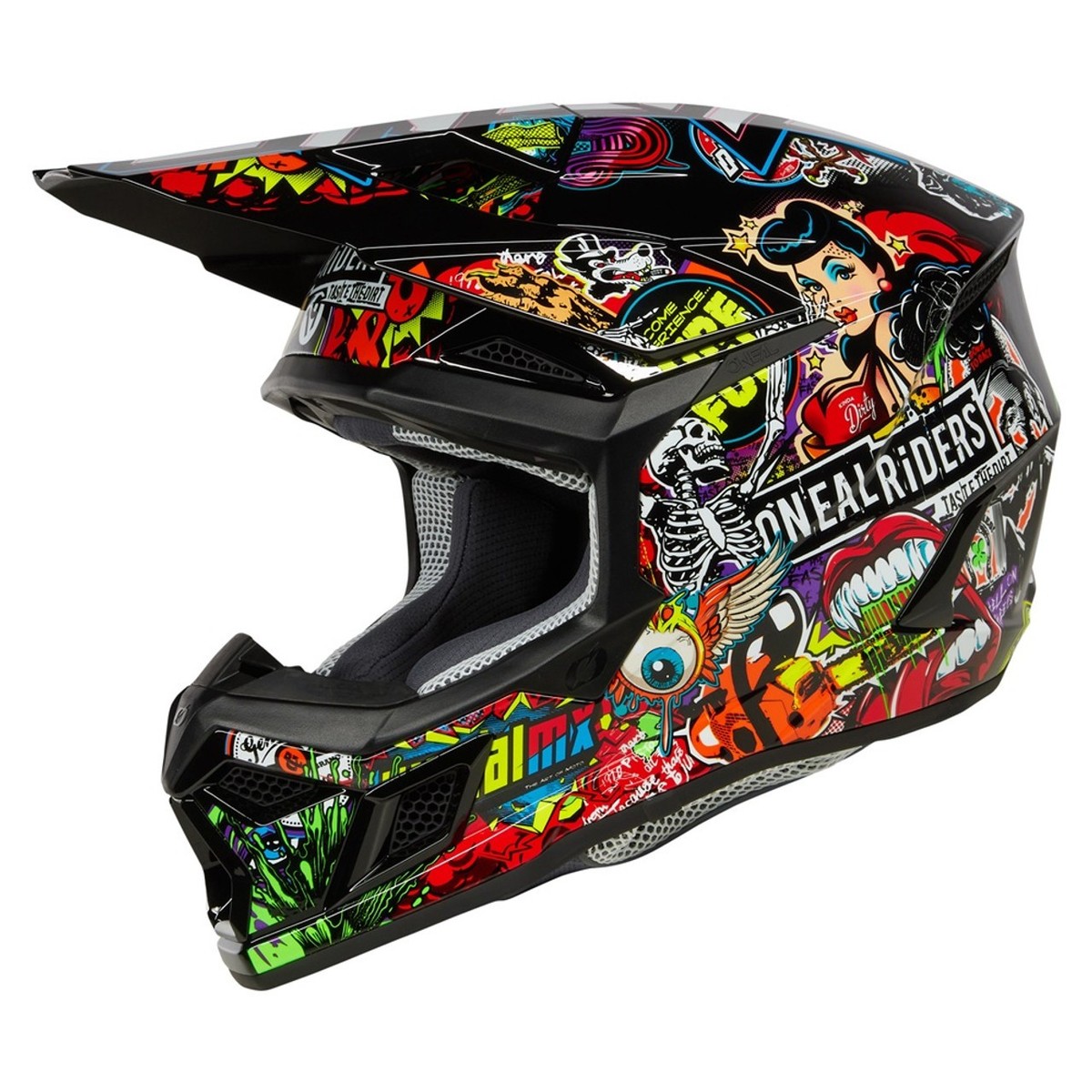 O'Neal 2026 3 Series Crank Offroad Motocross Adult Helmet