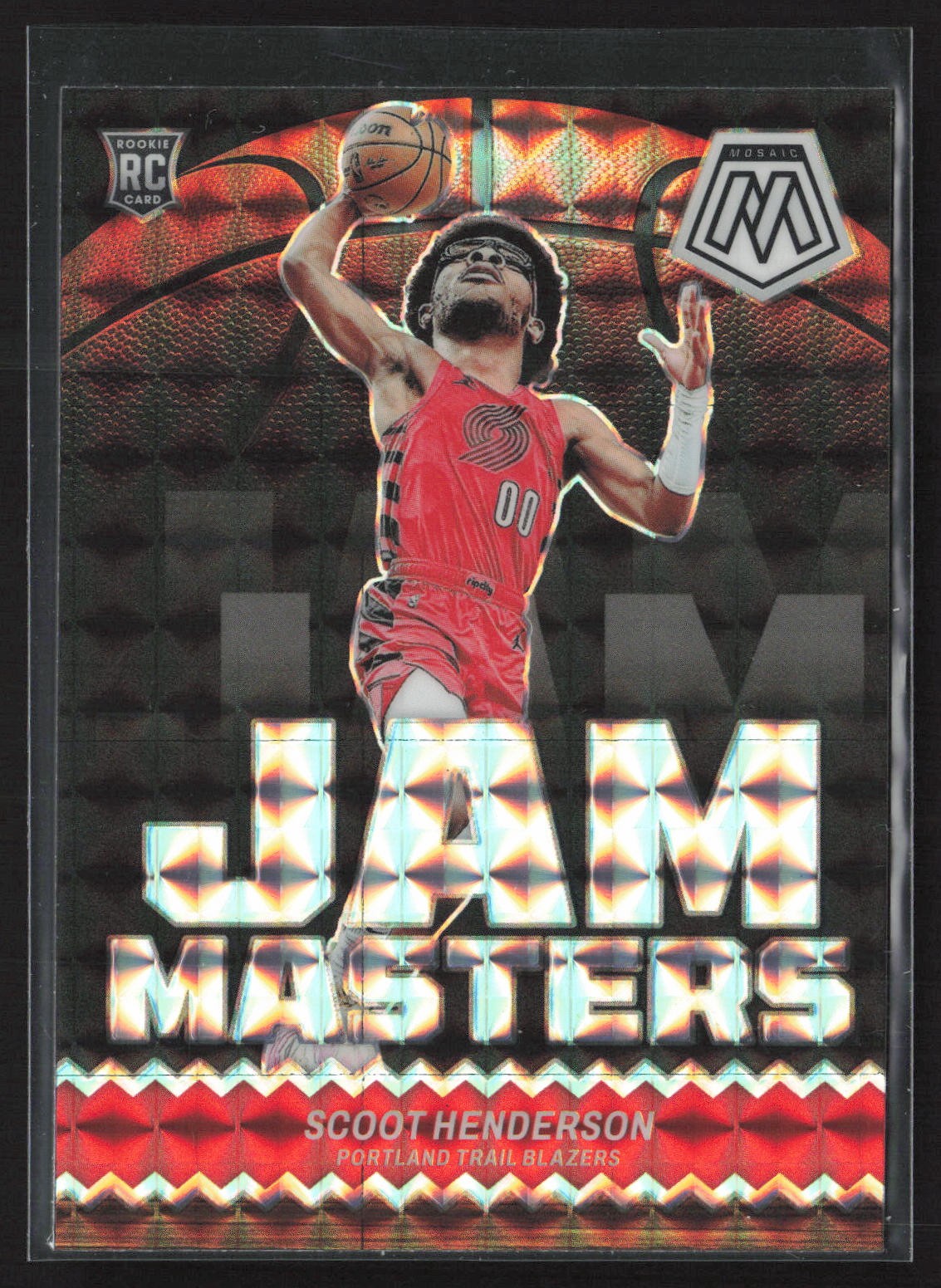 2023-24 Panini Mosaic #13 SCOOT HENDERSON JAM MASTERS MOSAIC PRIZM