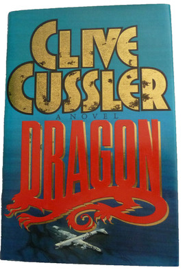 CLIVE CUSSLER's DRAGON (book 10 Dirk Pitt) - signed 1st edition/1st printing