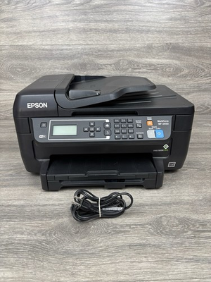 #ad #ad Epson Workforce WF 2650 All in One Wireless Color Inkjet Printer Fully Tested $58.87