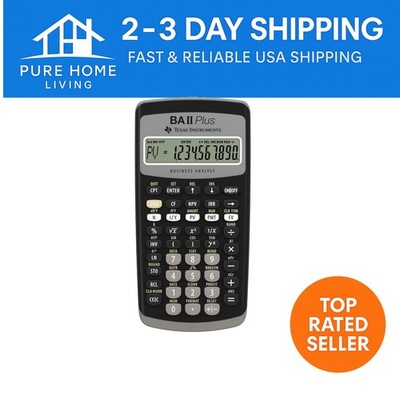 BA II Plus Calculator - Streamlined Financial Solutions for Students & Managers